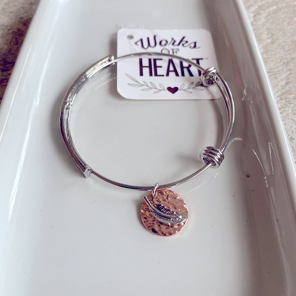Works of Heart “One of a Kind” Silver Bracelet